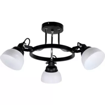 Люстра Imex потолочная 3*60Вт E14 (MD.51575-3-S BK)