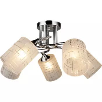 Люстра Imex потолочная 5*60Вт E27 MD.3808-5-S CH