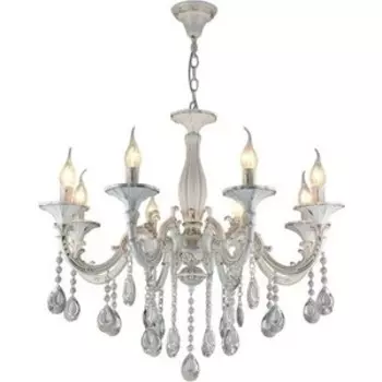 Люстра подвесная Imex KL.3056-8-P WH 8*60Вт E14