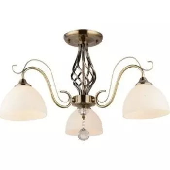 Люстра потолочная Imex MD.0772-3-S AB 3*60Вт Е27