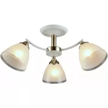 Люстра потолочная Imex MD.1092-3-S WH+FGD 3*60Вт E27