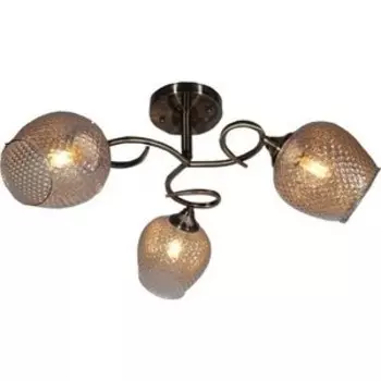 Люстра потолочная Imex MD.3476-3-S AB 3*60Вт E27