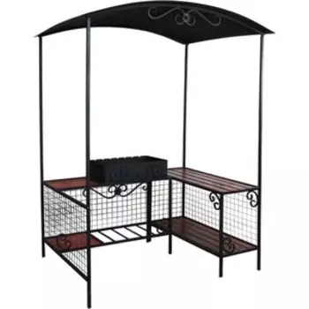 Мангал с крышей (беседка) BiGarden ММ-20 с жаровней 3мм