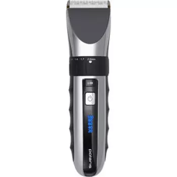 Машинка для стрижки Polaris PHC 3017 Argan Therapy Pro черный/серебристый (насадок в компл:5шт)