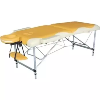 Массажный стол DFC NIRVANA, Elegant PREMIUM, 186х70х5 см, оранжевый/бежевый