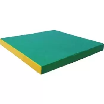 Мат КМС № 2 (100 x 100 x 10) зелёно-жёлтый