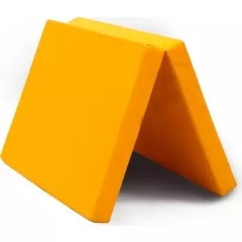 Мат КМС № 8 (100 x 200 x 10) складной жёлтый