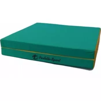 Мат PERFETTO SPORT № 8 (100 х 200 х 10) складной зелёно-жёлтый