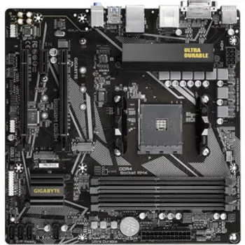 Материнская плата Gigabyte B550M DS3H (Soc-AM4, B550, 4xDDR4, mATX, RAID+DVI+HDMI) (B550M DS3H)