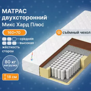 Матрас Капризун Микс Хард Плюс 160x70