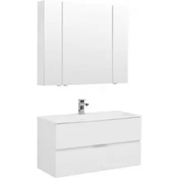 Мебель для ванной Aquanet Алвита 100 белая