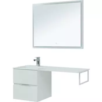 Мебель для ванной Aquanet Алвита 120 левая, белый
