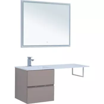 Мебель для ванной Aquanet Алвита 120 левая, капучино