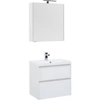 Мебель для ванной Aquanet Гласс 70 белая