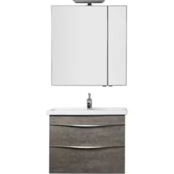 Мебель для ванной Aquanet Эвора 80 дуб антик