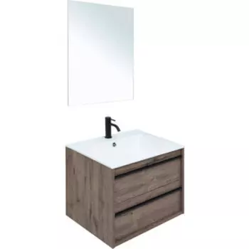 Мебель для ванной Aquanet Lino 60 дуб веллингтон