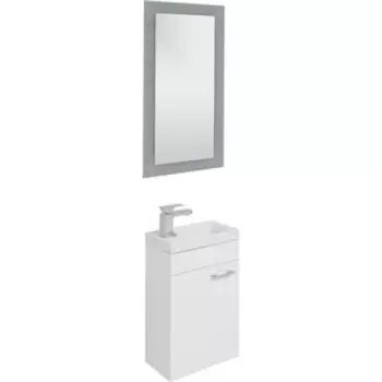 Мебель для ванной Aquanet Нота 40 L Moduo левая, белая