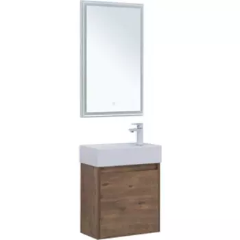 Мебель для ванной Aquanet Nova Lite 50 одна дверка, дуб рустикальный