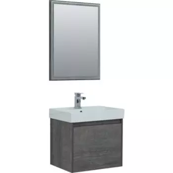 Мебель для ванной Aquanet Nova Lite 60 один ящик, дуб рошелье