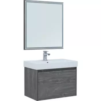 Мебель для ванной Aquanet Nova Lite 75 один ящик, дуб рошелье