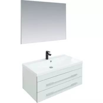 Мебель для ванной Aquanet Верона 90 белый матовый