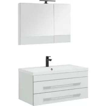 Мебель для ванной Aquanet Верона 90 два ящика, белый