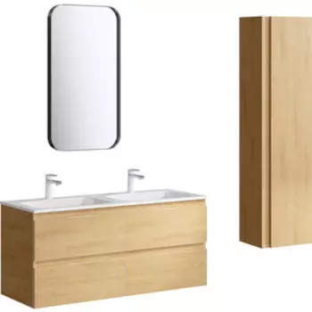 Мебель для ванной Aqwella Accent 120 4 ящика, дуб золотой