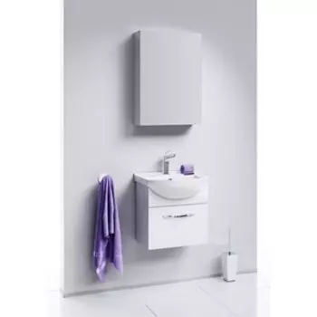Мебель для ванной Aqwella Аллегро 50х41 один ящик, белая