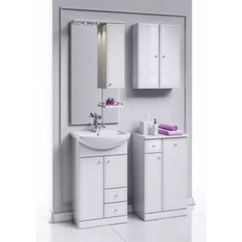 Мебель для ванной Aqwella Барселона 55x45 белая