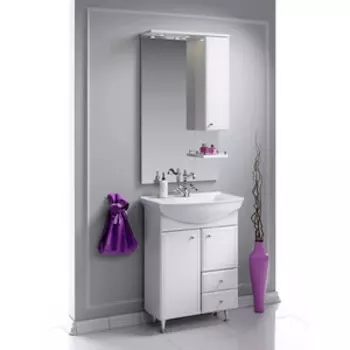 Мебель для ванной Aqwella Барселона 65х42 белая