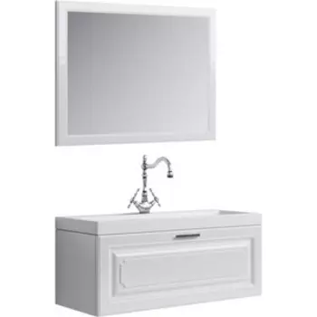 Мебель для ванной Aqwella Империя 100x40 белая