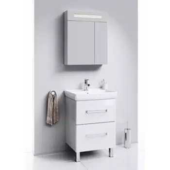 Мебель для ванной Aqwella Нео 60x44 напольная, белая