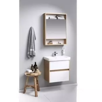 Мебель для ванной Aqwella Сити 60x38 дуб балтийский