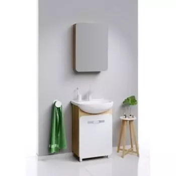 Мебель для ванной Aqwella Вега 55x45 дуб сонома