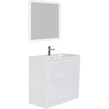 Мебель для ванной BelBagno Albano 60 напольная, Bianco Lucido