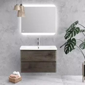 Мебель для ванной BelBagno Albano-Cer 50 Rovere Nature Grigio