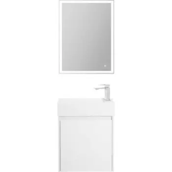 Мебель для ванной BelBagno Kraft Mini 50 правая, Bianco Opaco