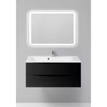 Мебель для ванной BelBagno Marino-Cer 100 Nero Lucido