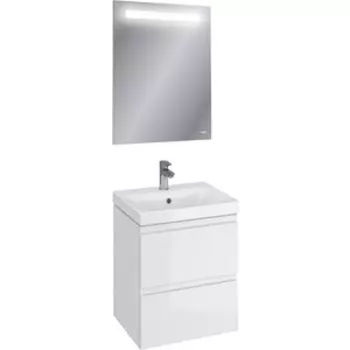 Мебель для ванной Cersanit Moduo 50 два ящика, белая