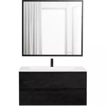 Мебель для ванной Cezares Molveno 100х50 Nero