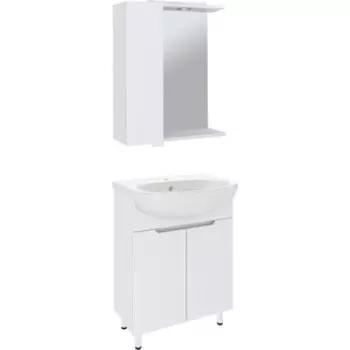 Мебель для ванной Emmy Агата 55х44 белая