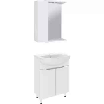 Мебель для ванной Emmy Агата 60х47 белая