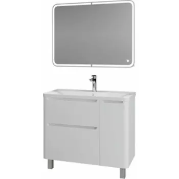 Мебель для ванной Grossman Адель 100х45 напольная, белая