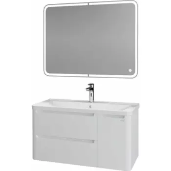 Мебель для ванной Grossman Адель 100х45 подвесная, белая