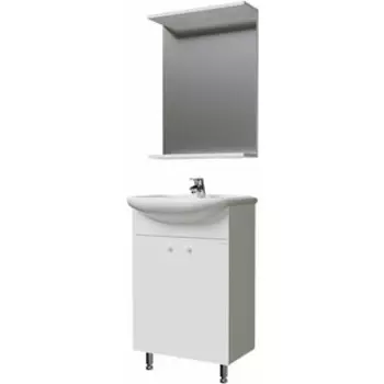 Мебель для ванной Grossman Крит-Эко 50х40 белая