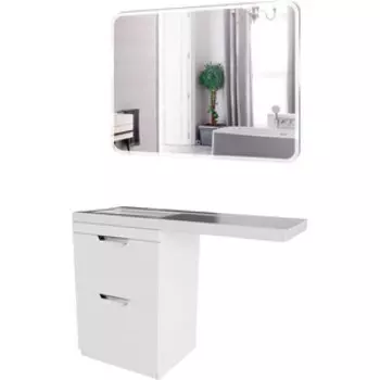Мебель для ванной Mixline Атлантик 110х48 левая, белая