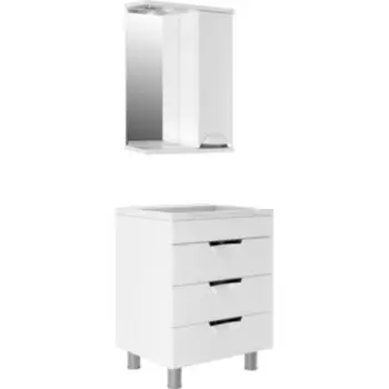 Мебель для ванной Mixline Этьен 58 белая