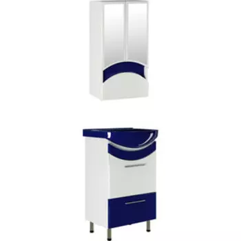 Мебель для ванной Mixline Радуга 50 синяя