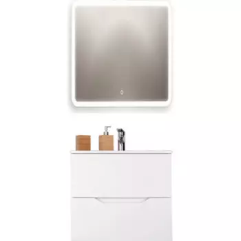 Мебель для ванной Orange Line 60 подвесная, белая