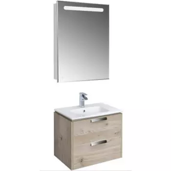 Мебель для ванной Roca Lago 60 подвесная светлый дуб